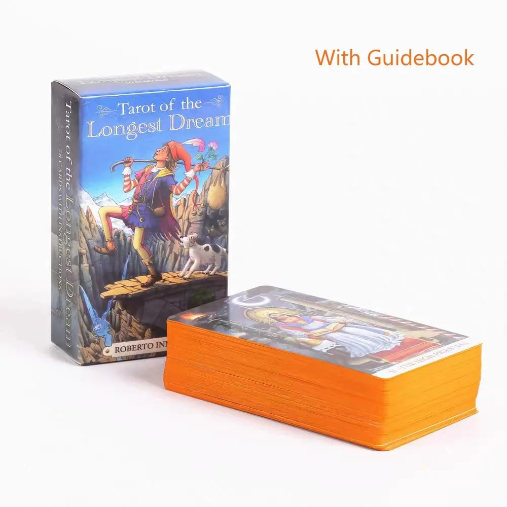 78 Langste Droomkaarten Met Gids Rider Waite Stijl Tarot Deck Voor Beginners Waarzeggerij Waarzeggerij Orakel Bordspel