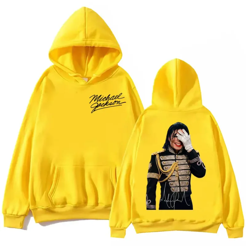 90's Classics Michael Jackson Graphic Hoodies Men Women Harajuku Rock Style Pullovers Vintage Fashion Long Sleeve Sweatshirts — image 12