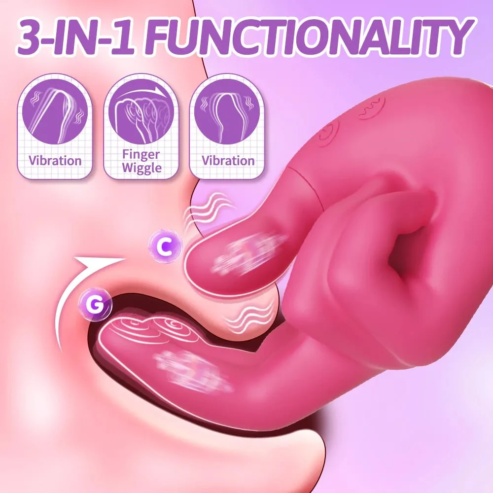 Wiggle Finger Vibrator for Women Sex Toys G-Spot Vagina Vibrator Heating Vibrators Female Masturbator Clitoris Clit Stimulator — image 2