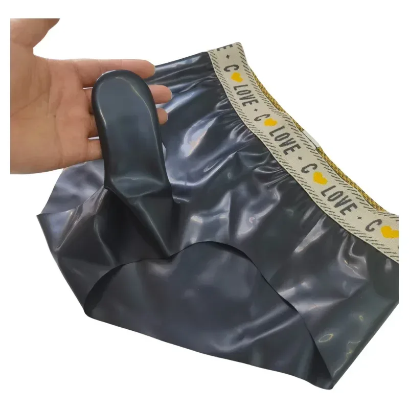 Gays Sexy Penis Sleeves Briefs for Men JJ Rubber Bag Hip Gun Bullet Separation Self Rolling Leak Proof Rubber Airplane Underwear — image 12