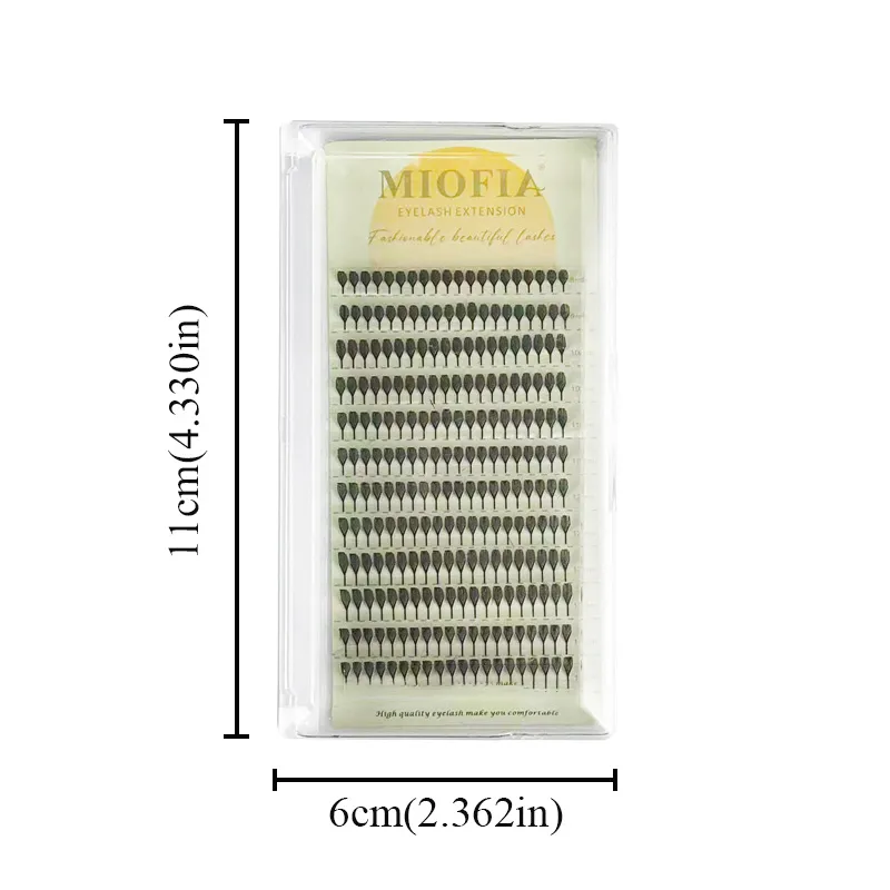 Comic Spire Manga Lash Clusters 3D Feather Anime Lashes Premade Fan Individual Eyelash Extensions Natural For Eye Makeup — image 6