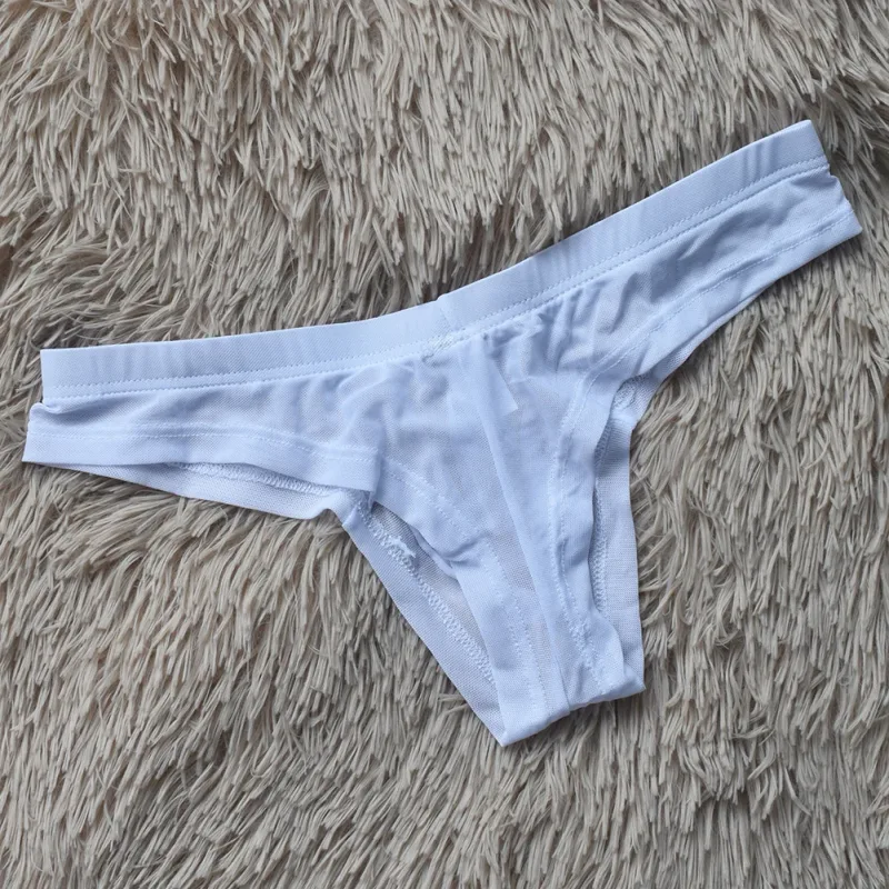 透氣三角褲 G 弦舒適貼合靈活彈性輕質布料尼龍氨綸混合低腰 G 弦 — image 11