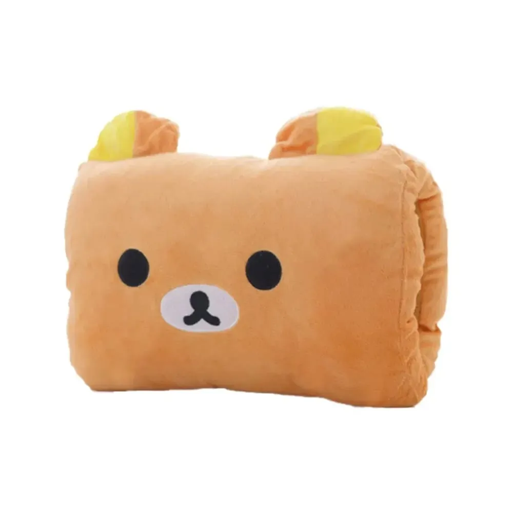 Creative Cushion Hand-Warming Plush Gift Pink Bear Children's Plush Pillow Hand-Warming Gloves Adult Cartoon Nap Pillow — image 6