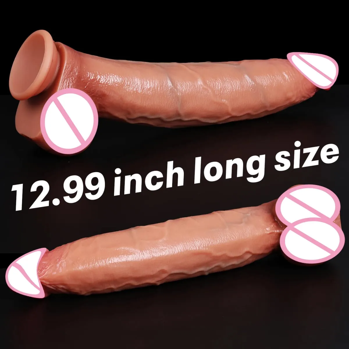 Super Long Penis Dildo Realistic Soft Dildos With Suction Cup Anal Adult Sex Toys For Men Women Masturbator Huge Phallus Dick — image 2
