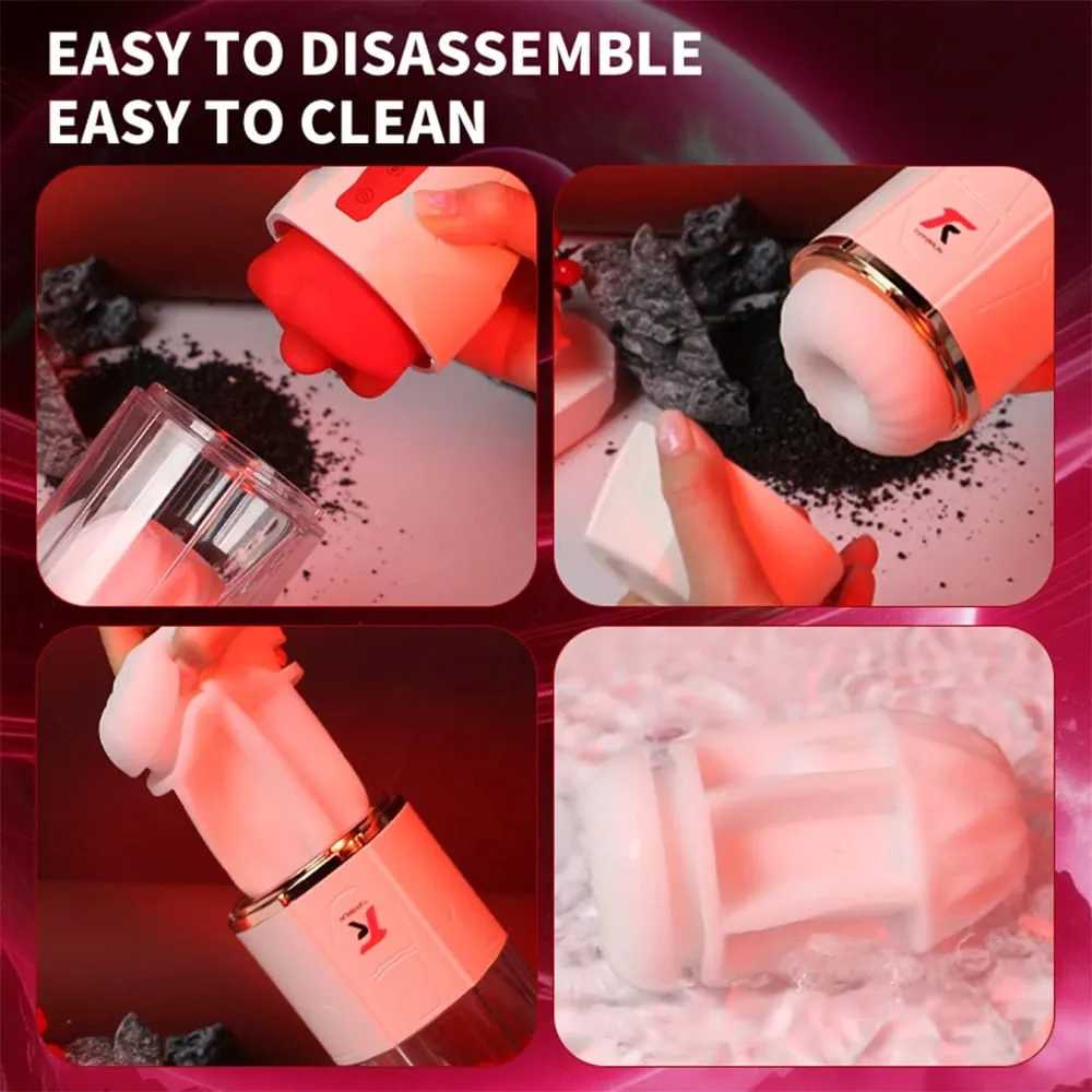 Automatic Male Masturbators-with 10 Sucking & Tongue licking & Vibrating Modes Blowjob Masturbation Cup Sex Toys for Men Coupes — image 6