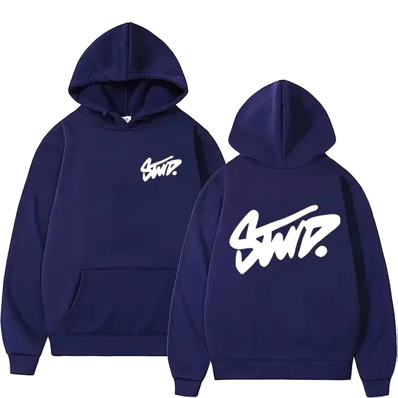2026New Men's Hoodie Casual Fashion Pullover Sweatshirt Soft & Comfortable High-Quality Plus Size Autumn Winter Letter Print Top — image 6