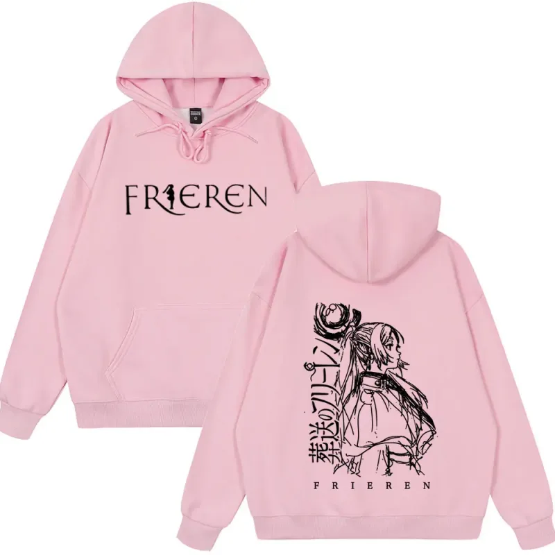 Anime Frieren: Beyond Journey's End Hoodies Men's Women Clothes Fashion Fleece Sweatshirts Winter Fashion Funny Style Clothing — image 5