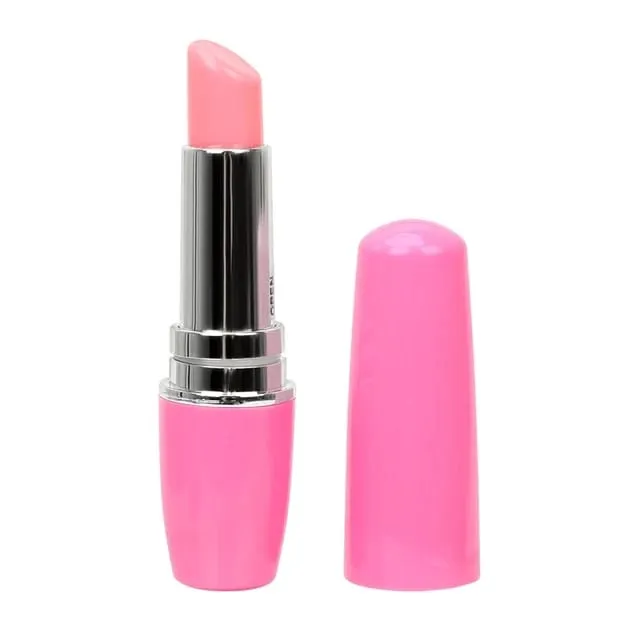 Lipstik Tongkat Ajaib Penggetar Mini Tongkat Penggetar Lipstik Bergetar Mainan Seks Alat Pijat Mainan Seks Wanita Stimulator Klitoris