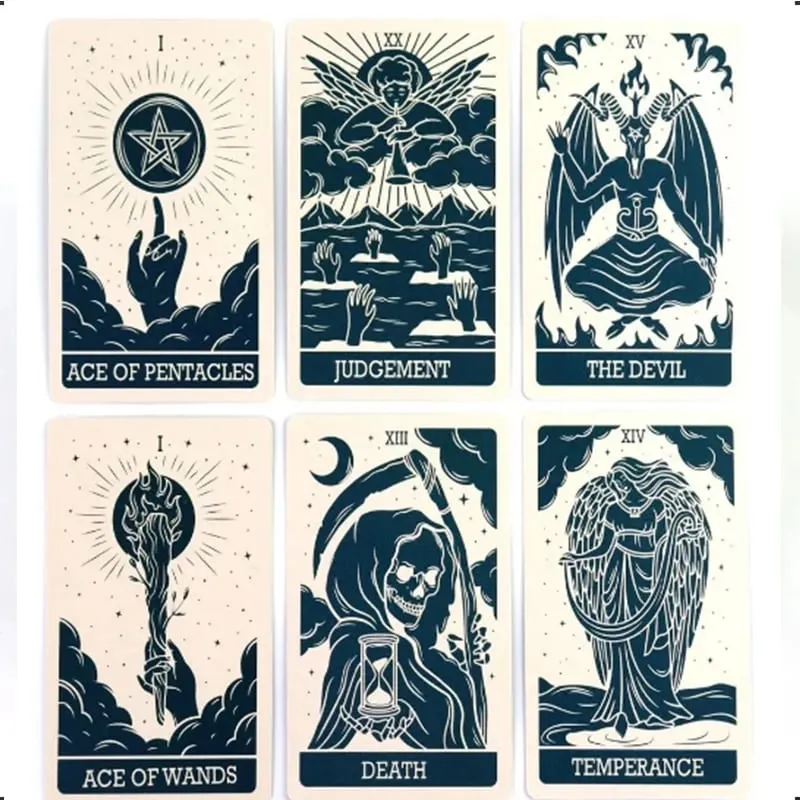 High-Quality The Magic Witch Tarot Card Leisure Entertainment Games Card Family Gatherings Tarot Games Card 78 Card Deck — image 2