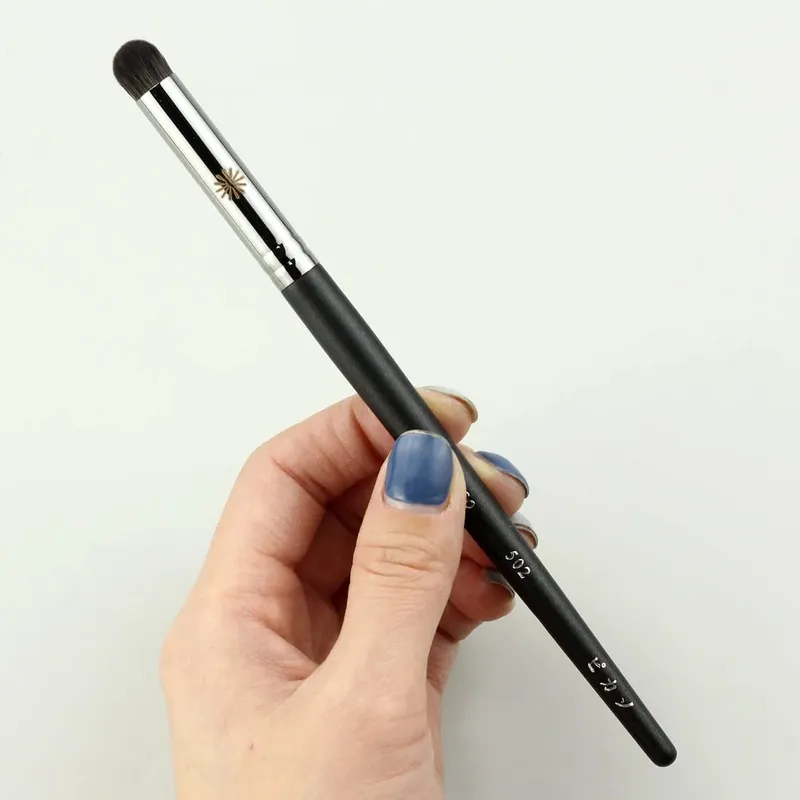 1pc Berus Mekap Smudge Pelapik Mata Rata Berus Solek Perincian Precision Concealer Serbuk kontur sorotan alat kosmetik artis