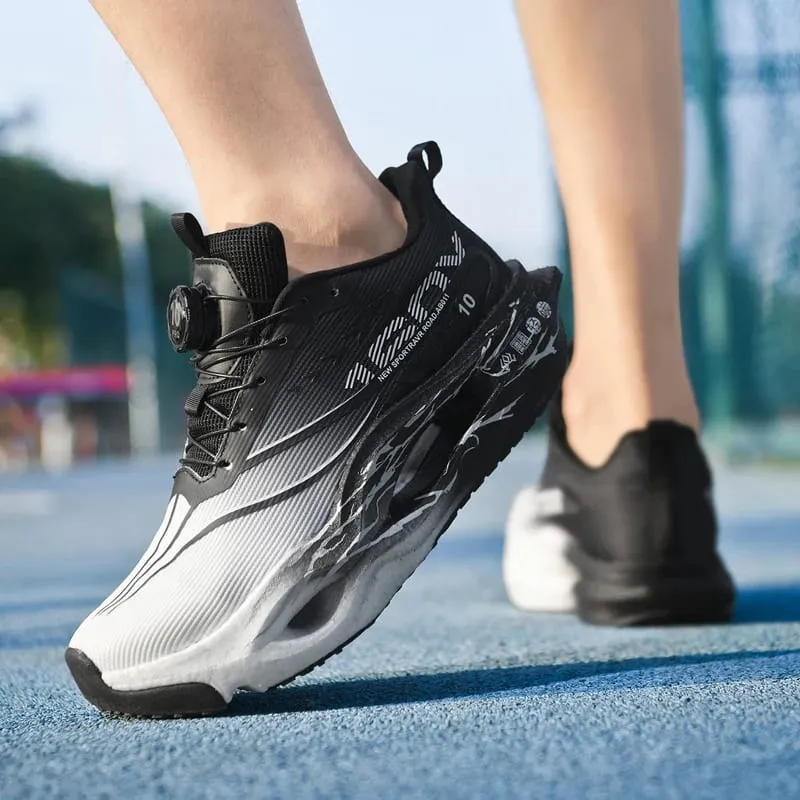 Carbon Plate Racing Running Shoes Non-Slip Men Ultra Light Elastic Cushion Athletic Sneakers Speed Training Marathon Sport Shoes — image 5
