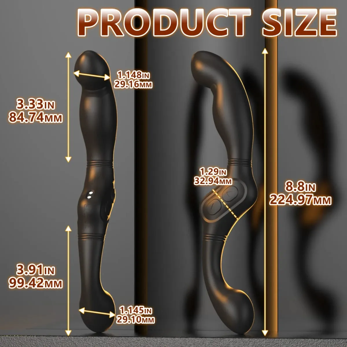 Anal Vibrator for Men Prostate Massager Butt Plug Anal Balls Adult Male Gay Anal Dildo G Spot Clitoral for Women Men Couples — image 4