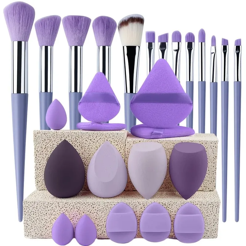 Makeup Brushes 8-29Pcs Makeup Kit Professional Women Cosmetic Soft Powder Brush Eyeshadow Foundation Full Set Travel Beauty Tool — image 9