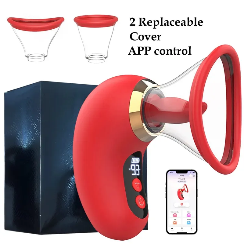5IN1 Sucking Vibrator Sex Toy 3 Sucking 9 Tongue Licking & Vibrating LCD Removable Cup Clitoral G Spot Vibrators Adult Toys