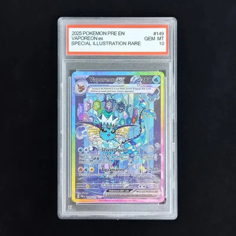 Proxy POKEMON PRE English PRISMATIC EVOLUTIONS #161 UMBREON ex Grade 10 Collection Card Toy — image 15