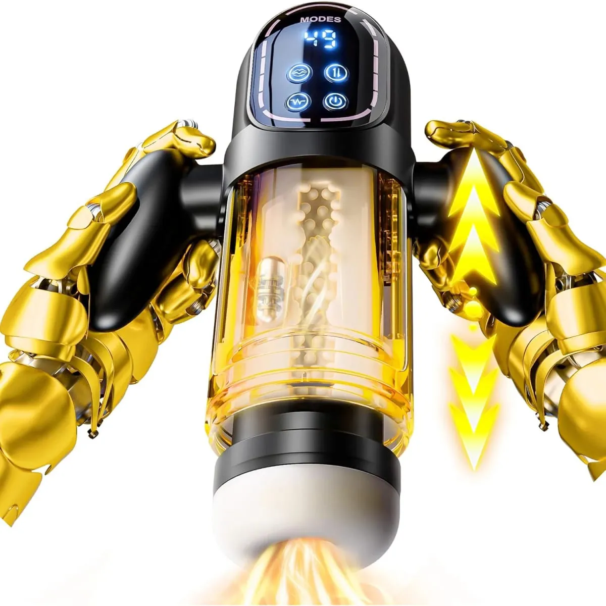 Automatic Male Masturbators Masturbation Cup Powerful Vacuum Sucking Blowjob High Speed Thrusting for Men Sex Machine Sex Toys — image 1