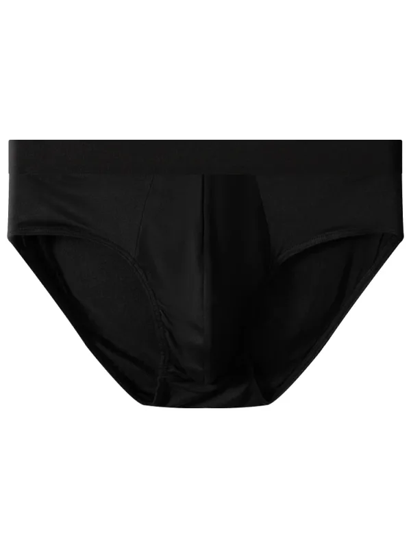 4-Piece Men's Triangle Underwear, Simple and Comfortable for Daily Use. Four-Color Underwear Set, All-Season Men's Underwear