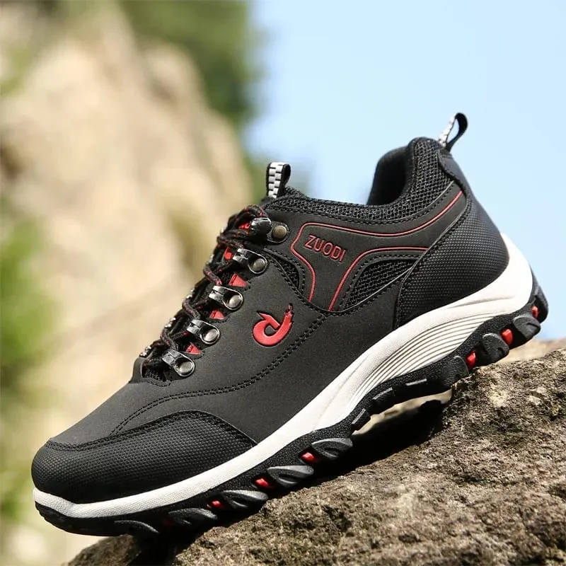 Men's EVA Hiking Shoes Waterproof Anti Slip Leather Outdoor Sports Shoes for Camping Running Jogging 2025 New — image 2