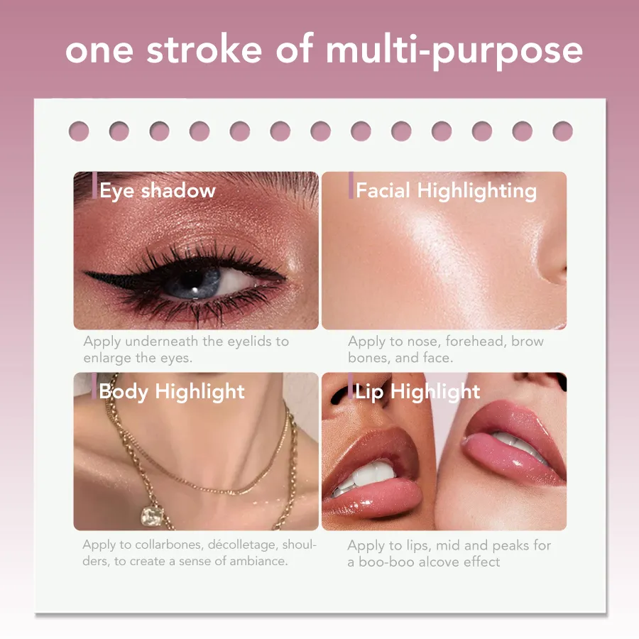 Jelly Eye Shadow Stick Water Shining Color Daily Non Flying Powder Novice Waterproof Lasting Makeup Free Liquid Eye Shadow — image 5