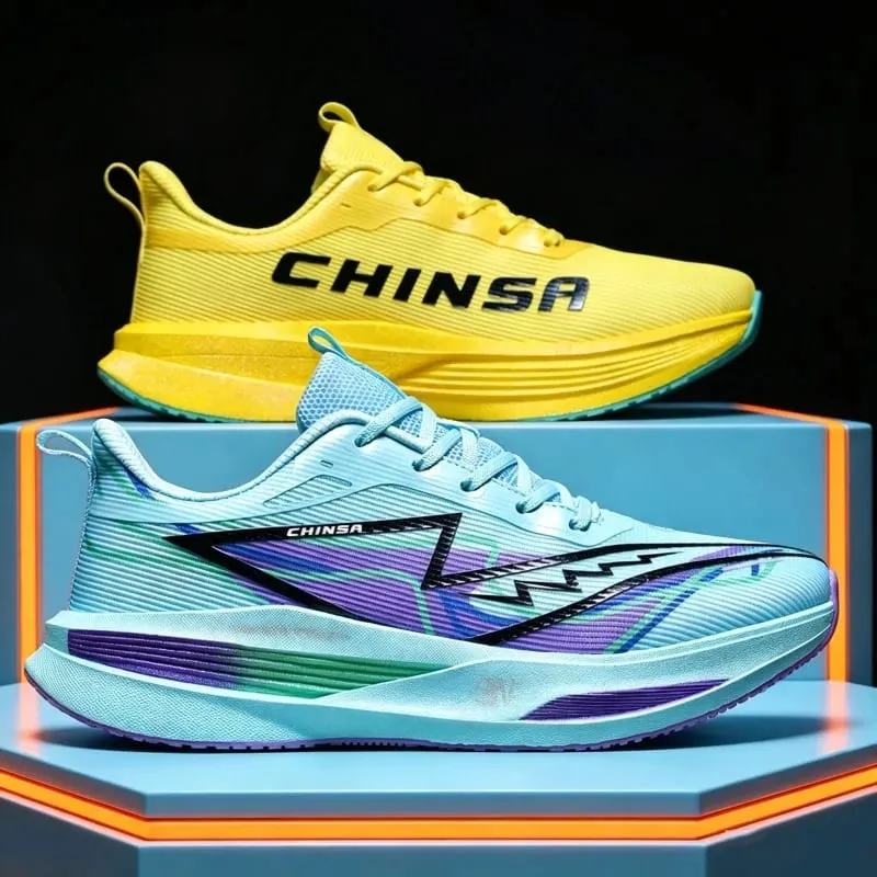 Athletic Running Shoes Men Carbon Plate Marathon Speciality Sports Breathable Lightweight Women's Comfortable Casual Sneakers