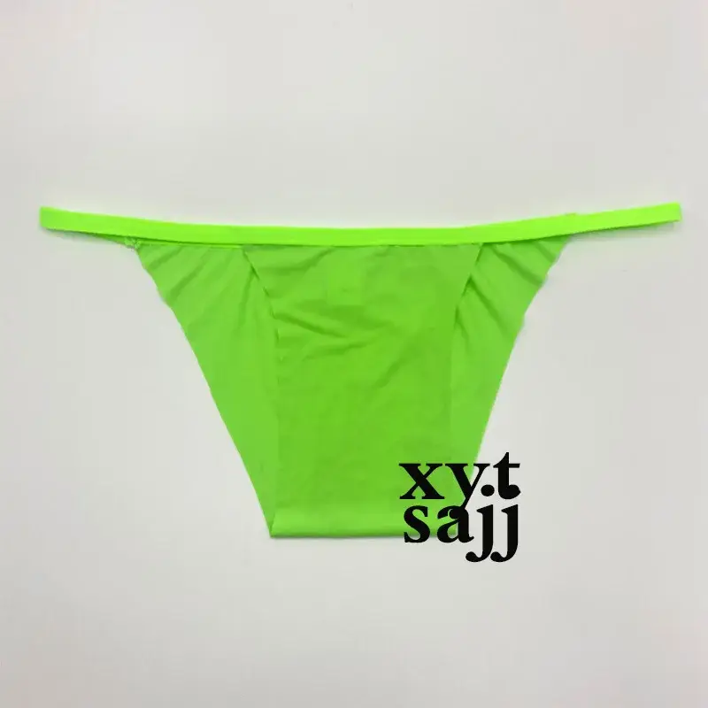 Low‑Rise Unisex Triangle Underwear One‑Piece Molding Solid Color No‑Elastic Design Non‑Binding Comfort Sexy Brief Panties — image 6