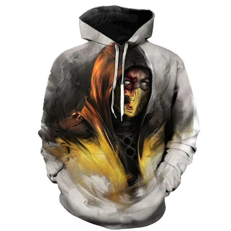 Mortal Kombat Game 3D Print Hoodie Men Women Streetwear Fashion Hoodies Oversized Pullovers Hooded Sweatshirts Tops Man Clothing — image 5