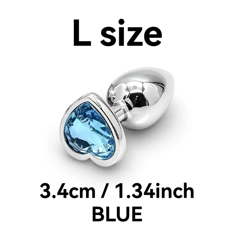 Metal Anal Plug Jewelry Base Beginner To Expert 5 Size Butt Plug Adult Toys Tail Female/Male Dildos Sex Toys Couples Adults Game — image 14