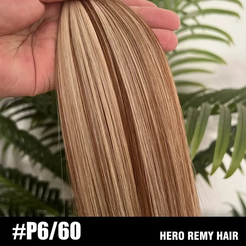 Natural PU Skin Weft Invisible Injection Tape In Human Hair Extensions Double Side Blonde Tape Ins Hair Extensions 2.5g/pieces