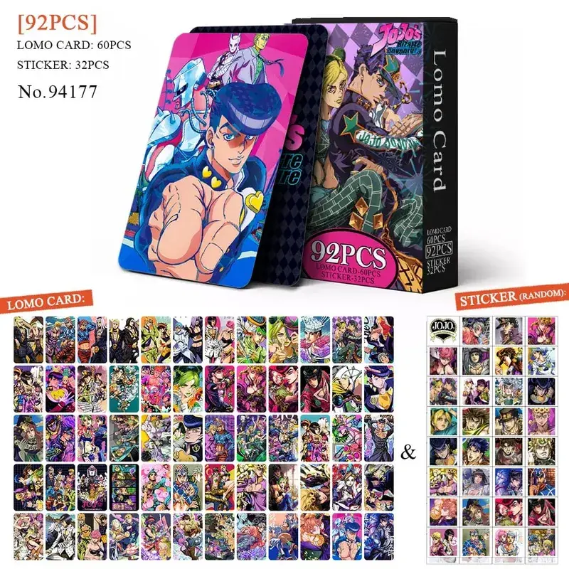 Anime Attack on Titan Lomo Card Pohlednice Hračka Haikyuu Lékárnické deníky Honkai Star Rail Collection Karty s nálepkami Dárek — image 27