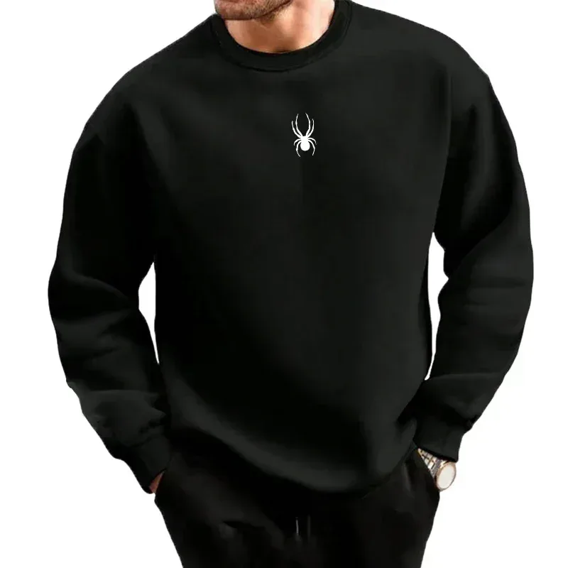 New Men's Round-Neck Long-Sleeve Sportswear, High-Quality Outdoor Casual Men's Clothing, Fashionable Spring and Autumn Sets — image 6