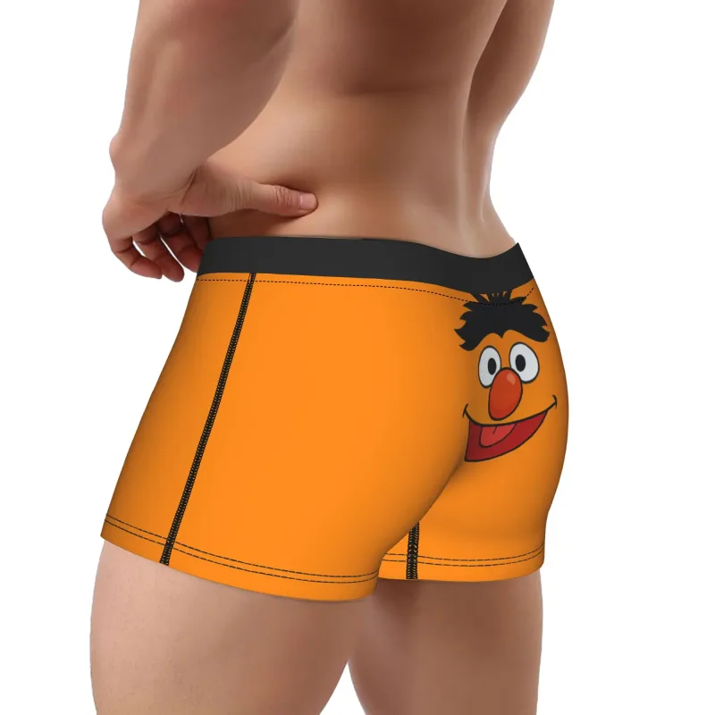 S-Sesames Streets Tango Elmo & Grover Underwear Men Shorts Briefs Funny Boxershorts Quality Customs Oversize Panties — image 3
