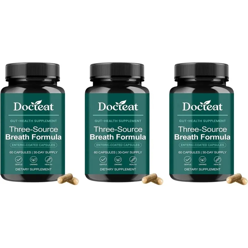 Docteat Gut Health Supplement Capsules with Berberine HCl Digestive Enzymes for Digestive Wellness & Immune Support 60 Capsules — image 9