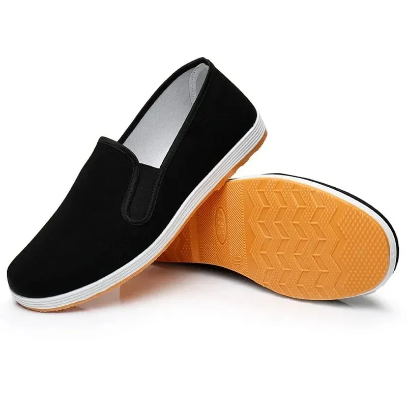 Sapatos de pano de algodão masculinos clássicos tradicionais chineses tai-chi tênis de treinamento de arte marcial respirável calçados esportivos vestíveis — image 7