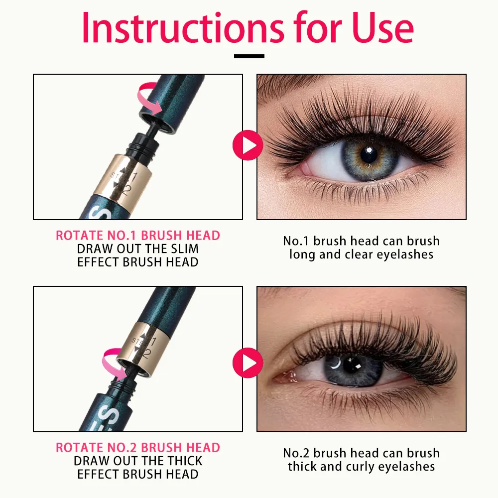 Slim Curly Eye Black Waterproof and Sweat Proof Long-Lasting Makeup Effect Easy to Apply and Create Natural Eyelashes — image 7