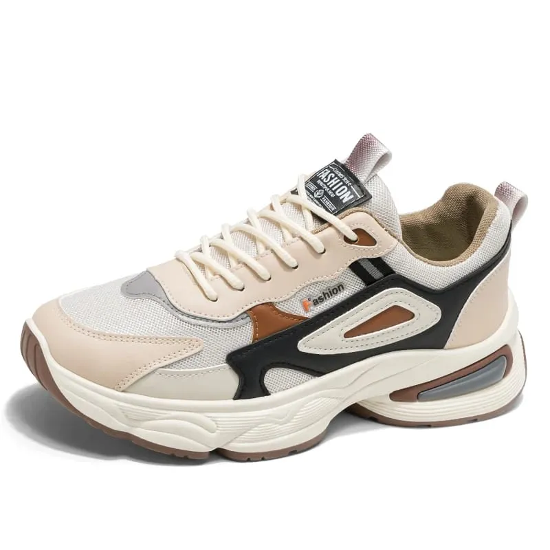 High Quality Shoes for Men Fashion New Breathable Casual Sports Shoes Trendy Sneakers Men Wear-Resistant Platform Sneakers Tênis