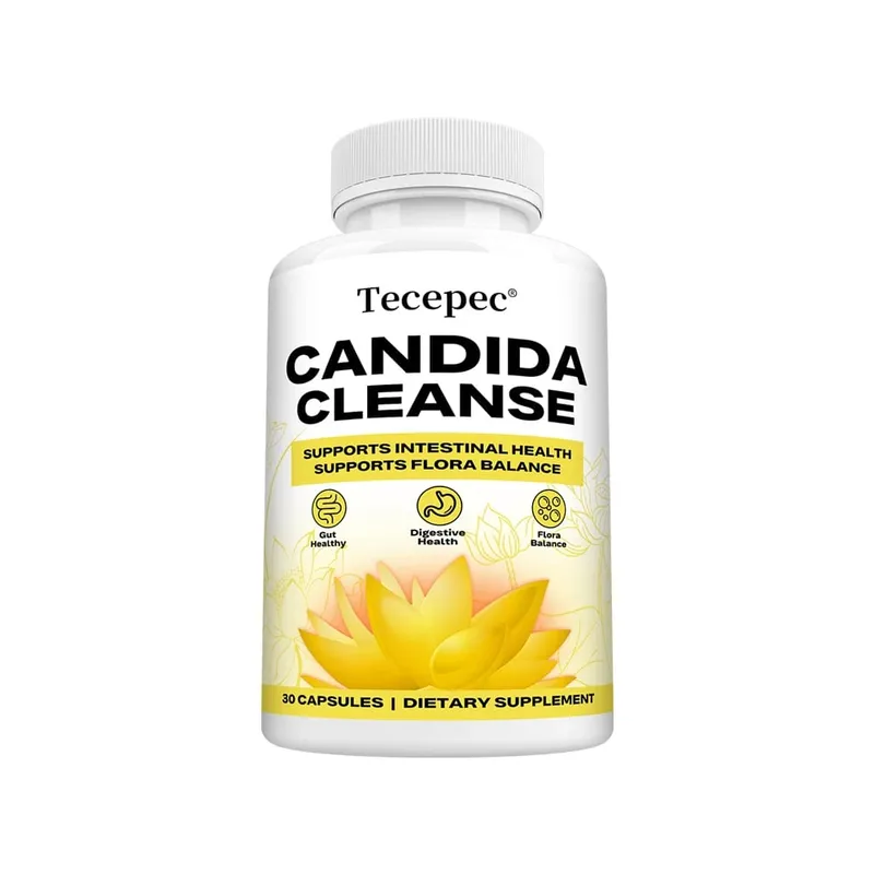 Candida Cleanse Capsules - Usus Detox Usus Flora Keseimbangan Menyokong Penghadaman Melegakan Perut Kembung Suplemen Antioksidan — image 8
