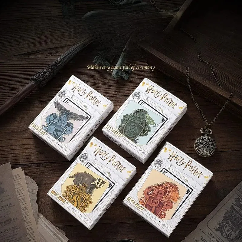 harry potter Four Colleges Poker Cards Movies TV Toys Series Magic Playing Card Entertainment Game Toy Badge Poker Figure Gift — image 11