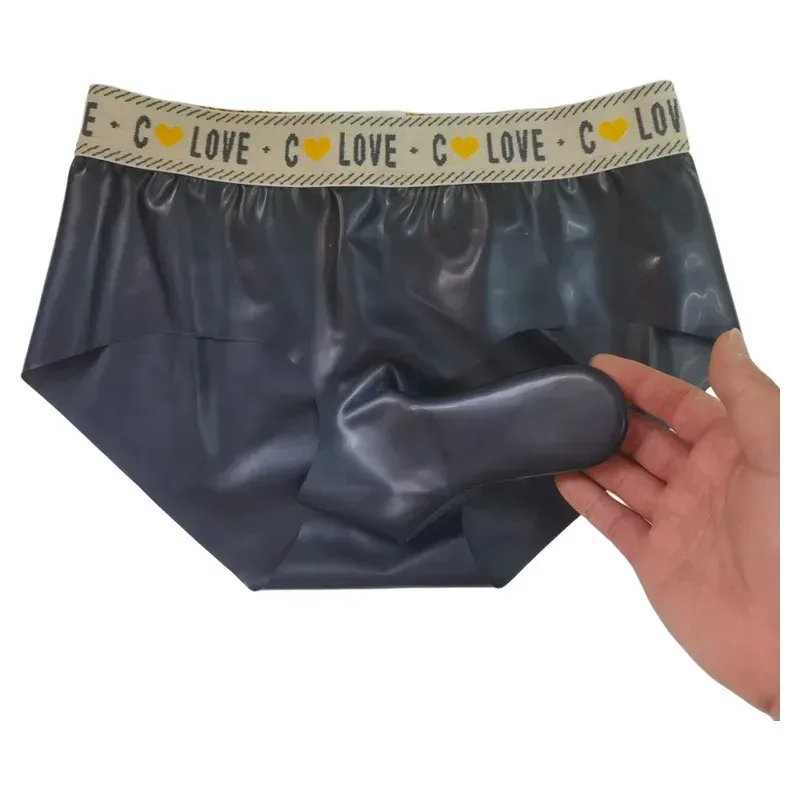 Gays Sexy Penis Sleeves Briefs for Men JJ Rubber Bag Hip Gun Bullet Separation Self Rolling Leak Proof Rubber Airplane Underwear — image 14