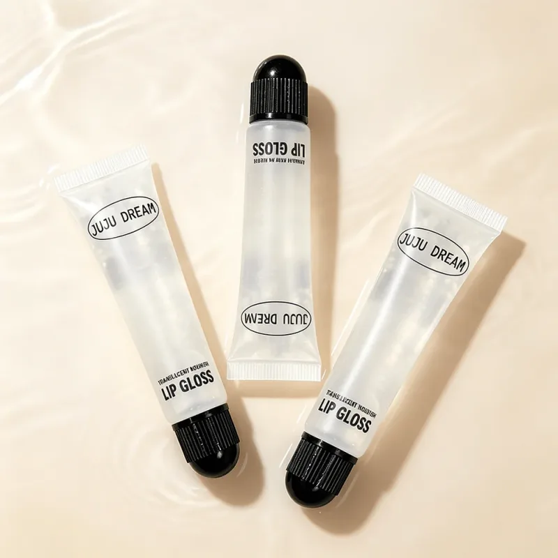 Klarer, nährender Lipgloss, feuchtigkeitsspendender Lippenbalsam für trockene Lippen, langanhaltender Glasglanz, glänzendes Lippen-Make-up, alleine tragen — image 5