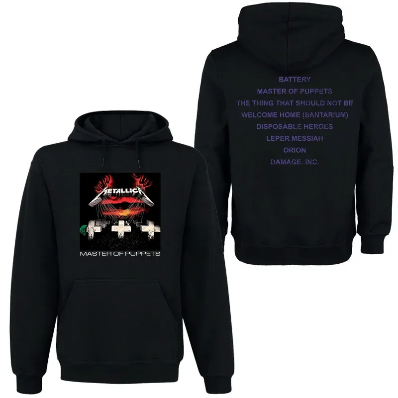 Band Rock Dark Wind Hoodie Men's Street Hip Hop Top Comfortable Hooded Sweater Fall_Winter Personality Men's Clothing — image 12