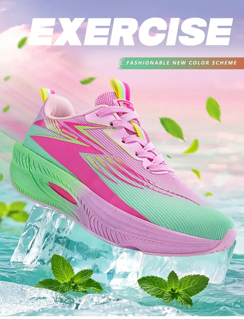 Breathable Running Shoes Men Carbon Board Speciality Marathon Sports Women's Athletic Sneakers Comfortable Men's Walking Sneaker — image 9