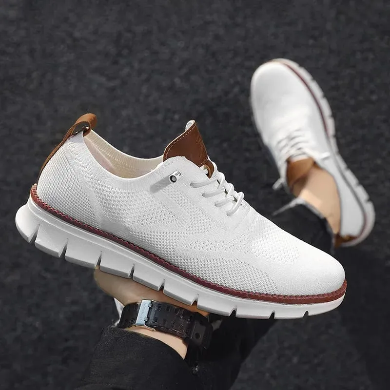 Men Casual Shoes Breeze Stylish Oxfords Fashion Formal Business Urban Breathable Shoes for Male Non Slip Dress Sneakers for Man — image 4