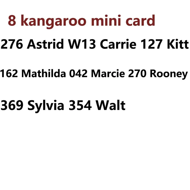 linkage card series 1 to series 5 Sanrio S1 to S6 card NTAG215 NFC Printing animal Card Work for NS switch — image 23