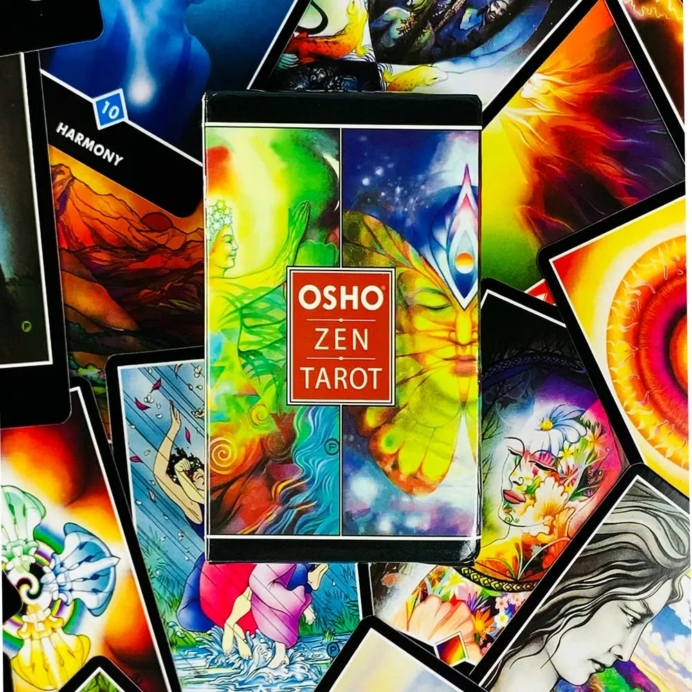 New Osho Zen Tarot Cards English Version Oracle Deck Board Game For Party Ideal For Travel Meditation & Spiritual Practices
