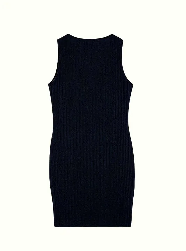 Fashionable Temperament Double-Sided Pocket Slim Fit Short Sleeved Dress — image 2