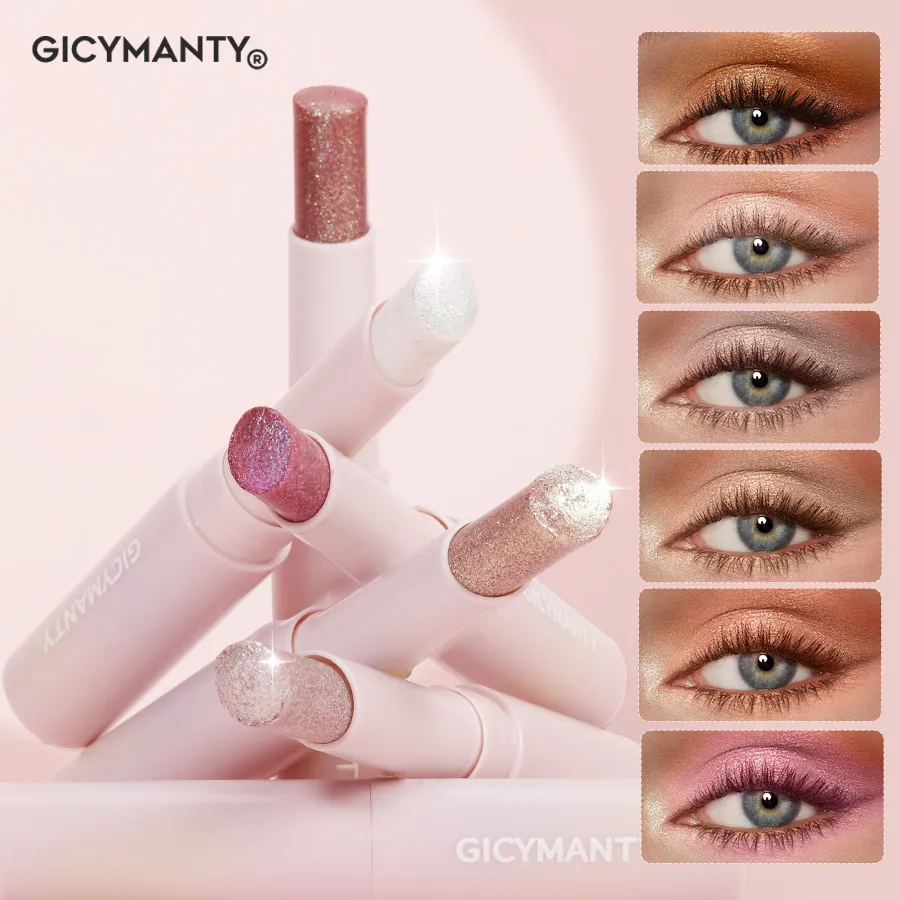 Jelly Eye Shadow Stick Water Shining Color Daily Non Flying Powder Novice Waterproof Lasting Makeup Free Liquid Eye Shadow — image 2