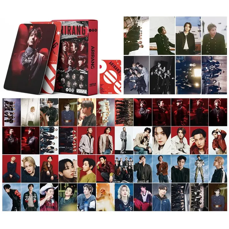 55PCS Single ALbum NORMAL Mini LOMO Card Photocards HD Fans Collection Cards Decorative Present Gifts — image 8
