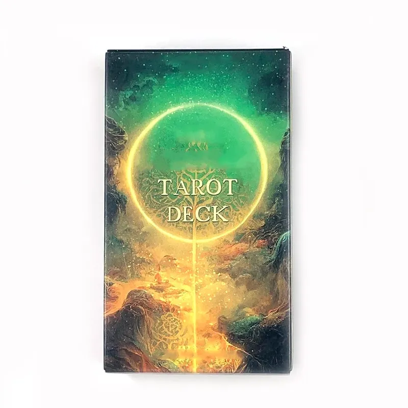 Tarot Deck A 78PCS Cards Deck Fate Divination Table Games Family Party Entertainment Game Tools Spiritual Guidance & Collectors
