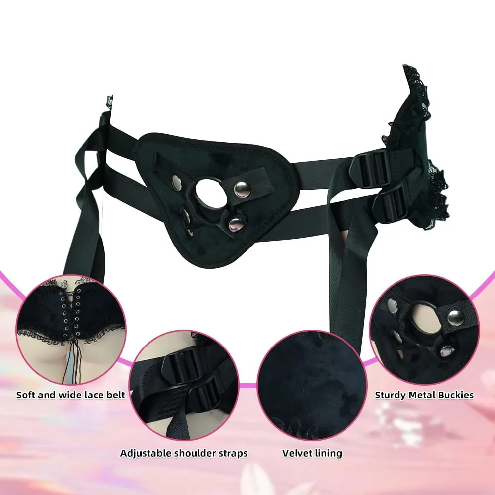 Strap On Dildo Womens Sex Toys - Double Ended Dildo Flesh Silicone Fantasy Dildo Long Dildos Strap On Harness Big Anal Dildos