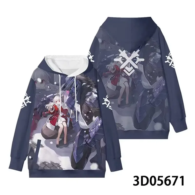 New Game Honkai: Star Rail All Role Playing Hoodies 3D Print Anime Sweatshirt Oversized Men Women Long Sleeve Tracksuit Pullover